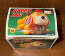 Retro 1980s Happy Dog Wind-Up Toy from CHI LAND, TAIWAN