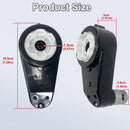 Set of 2 550 Gearbox 12V 12000RPM Replacement Motors for Ride-On Vehicles