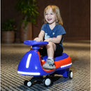 12V Electric Twisting Ride-On Car for Kids Aged 3-6 with LED Lights and Music