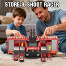 Rotating Fire Truck Playset for Boys Aged 3 to 5