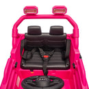 12V 2WD Kids UTV Ride-On Car with Parental Control, 3 Speeds, and LED Music