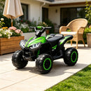 Green 12V Kids Electric ATV 4-Wheeler with Dual Motor High and Low Speed