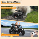Garvee 24V Electric Ride-On Car for Older Kids with Remote Control and 4WD, 2-Seater