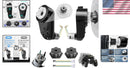 Robust 2PCS 35000RPM Power Wheels Motor Gearbox Enhancement with Complimentary Couplers