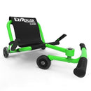 EzyRoller Green Steel Frame Ride-On Toy for Kids Ages 3-12+, Supports 154 lbs