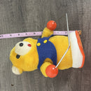 Vintage 1986 Hanstar Jumping Rope Teddy Bear Battery Operated Toy From Toys R Us