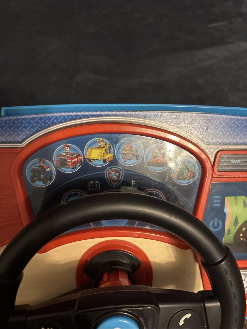 Wooden Paw Patrol Rescue Mission Dashboard with Interactive Map Cards