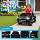 Chevrolet Colorado 12V Black Electric Ride-On Vehicle