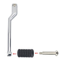 Chrome Heel Shift Lever for Harley FL Softail and Touring Models 1986-2017