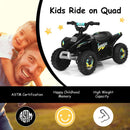 6V Electric ATV Quad for Kids, Motorized Ride-On Vehicle with Forward/Reverse Control