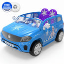 Frozen 12V Electric Ride-On Convertible with Remote Control for Kids Ages 3-5