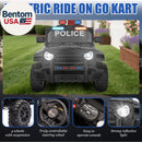 12V Electric Police Car for Kids with Parental Control