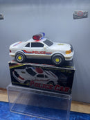 Retro Wei Mei Police Highway Patrol 560 Battery-Powered Toy Car with Original Packaging