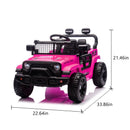 24V Remote-Controlled Kids Ride-On Car with MP3, LED Lights, and 2WD, 3.11 MPH