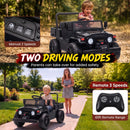 Toyota FJ45 Pick Up Electric Ride-On Truck for Kids, 24V, Black