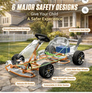 McLaren LN4 Electric Go Kart in Orange and Black with Dual 200W Motors