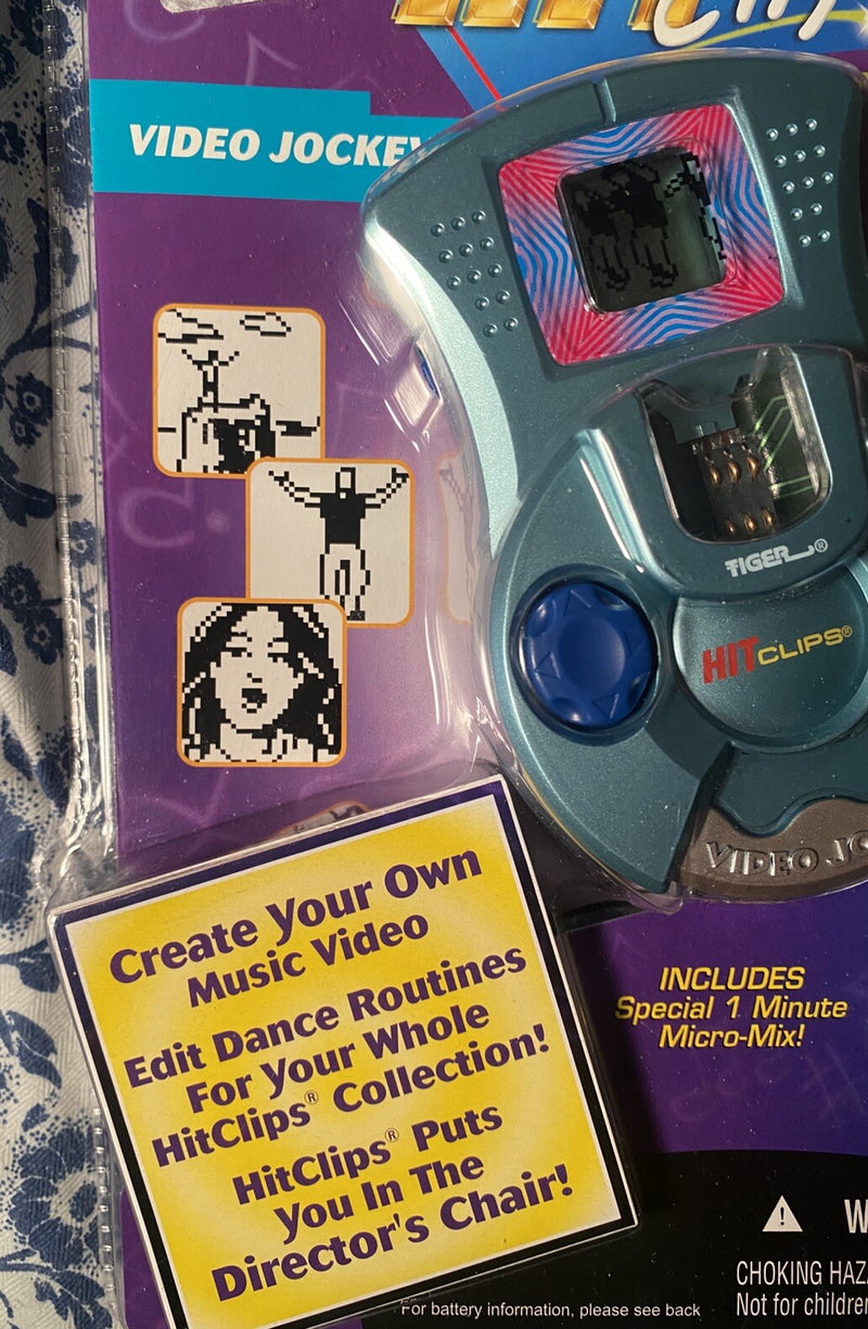 Vintage 2002 Y2K Music Video Player Featuring N'SYNC Celebrity Tiger Electronics