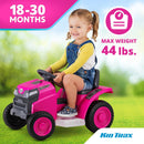 Kid Trax 6V Mow And Go Electric Ride-On Lawn Mower for Kids and Toddlers