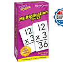 TREND ENTERPRISES Multiplication Flash Cards 0-12, 91 Cards for Ages 8 and Up