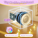 Jeefu Purple Karaoke System for Girls Aged 3-12 with Dual Microphones