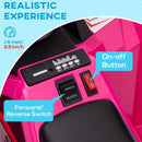 Pink Electric Battery-Powered Ride-On ATV for Girls Aged 18-36 Months