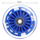 Gladeer 90mm Polyurethane Wheels Set for Wiggle Car Enhancement