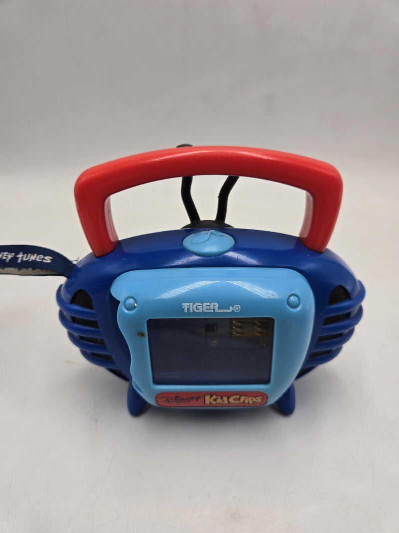 Disney Tunes Tiger Kid's Music Player Radio with 6 Song Cartridges - Working Condition