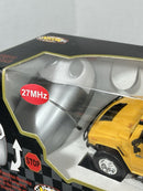 NKOK Racing Yellow Hummer H2 1:32 Scale Remote Control Vehicle with Multi-Function Features