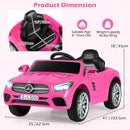 INFANS 12V Mercedes Benz SL500 Ride-On Car with Remote Control