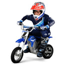 HPR350 24V Electric Dirt Bike for Kids 13+, Speed Up to 14 MPH, Blue