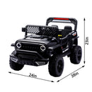 12V Electric Ride-On Car for Kids with Remote, Swing Feature, and Music
