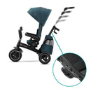 Kinderkraft EASYTWIST 5-in-1 Tricycle with 360° Swivel Seat in Green