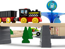 Motorized Magnetic Train Toy for Wooden Tracks