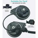 128dB Dual Tone Car Horn Set for Ford - Plug & Play Black DL165-ZFO