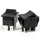 Set of 2 Foot Pedal Switches for Power Wheels - 6 Pin Compatible with 6V, 12V, 24V Ride-On Cars