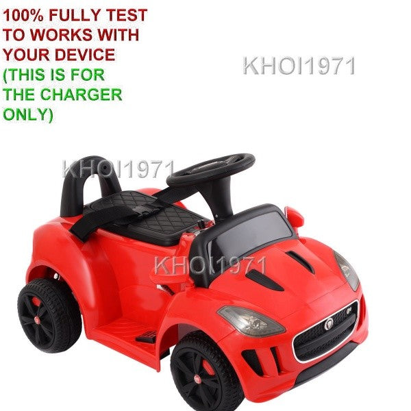 6V AC Wall Charger Adapter for Ride-On Vehicle Battery TY324199 Jaguar F Type Model