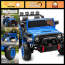 Dual Seat Electric Ride-On Car for Children Aged 3-8, 12V Power, EVA Wheels, Exciting Adventures