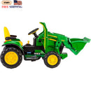 John Deere 12-Volt Battery-Powered Ground Loader Ride-On