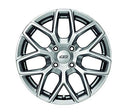 MUGEN 15×5J Aluminum Wheel for MDY N BOX JF3/JF4 with 4H-100 Offset 45 in Hyper Silver
