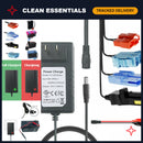 Versatile 12V & 24V Power Adapter for Children's Ride-On Vehicles, Power Wheels, and LED Lighting