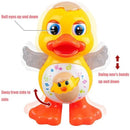 Musical Dancing Duck Toy with Flashing Lights and Motion