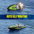 Volantex RC EXA79508 Green Remote Control Boat with 2.4GHz Water Cooling Technology