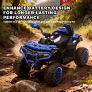 24V Off-Road ATV Style Ride-On Car for Kids with Lights and Music