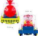 Illuminated Electric Gear Train Playset with Sound and Motion