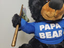 Papa Bear Animated Plush Toy Singing "Huntin' Fishin' Lovin' Everyday"