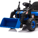 24V Ride-On Electric Excavator for Kids with Parental Control and Music