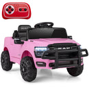 RAM 3500 Electric Ride-On Toy with Remote, LED Lights, Music, and Horn