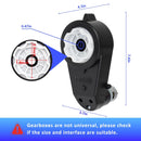 Set of 2 High-Speed 12V RS550 Electric Motors with Gearbox for Ride-On Jeep Enhancement
