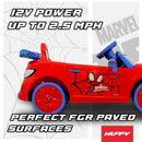 Huffy 12V Spidey and His Amazing Friends Remote-Controlled Ride-On Car for Kids Aged 3 and Up