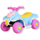 Kids Electric Ride-On ATV Quad - 6V, Simple Push-Button Operation, Secure 4-Wheel Configuration